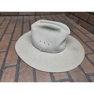 Vintage Gray Bailey Felt 7 Western Cowboy Hat